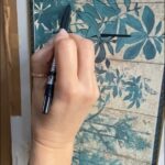 debut d'un dessin sur le support