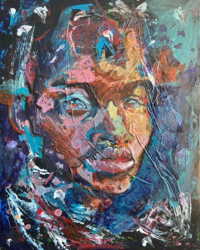 Portrait petite fille africaine