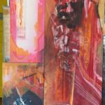 le triptyque forme une composition